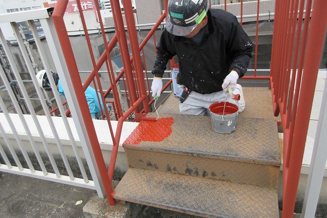 福山Sビル塗装工事の画像02