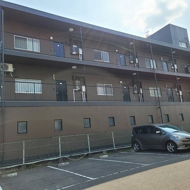福山市　マンション塗装工事の画像
