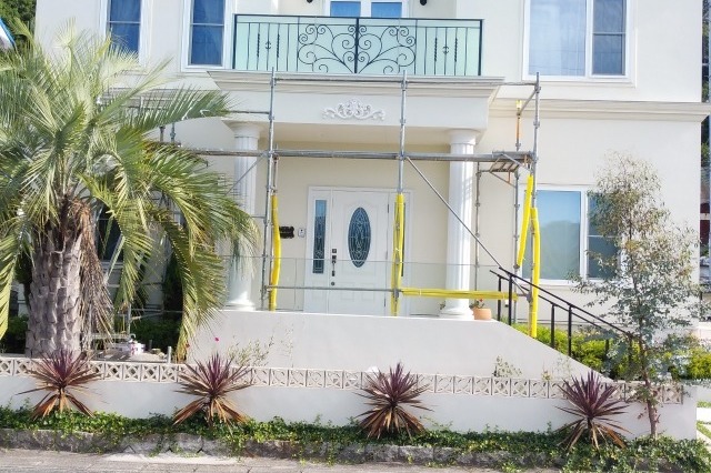 尾道市　住宅塗装の施工後画像