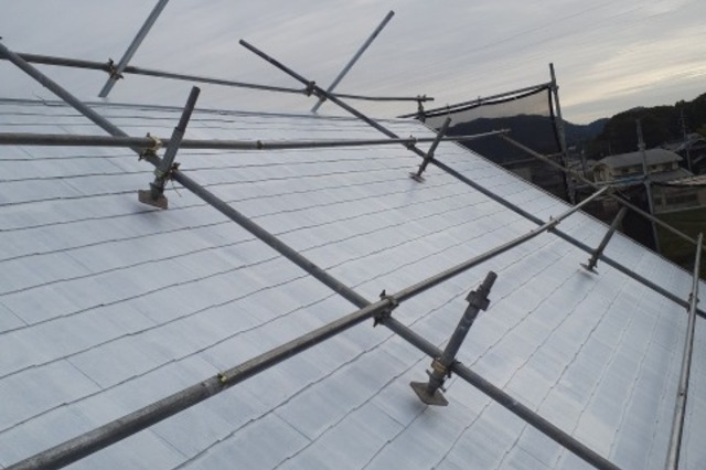 住宅屋根　塗り替え塗装工事の画像05