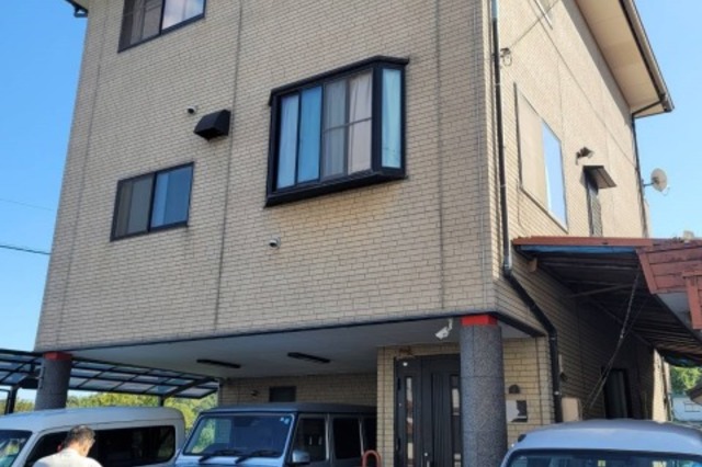 尾道市　住宅塗装の施工前画像