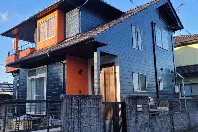 福山市　住宅塗装の施工後画像