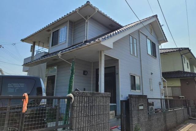 福山市　住宅塗装の施工前画像