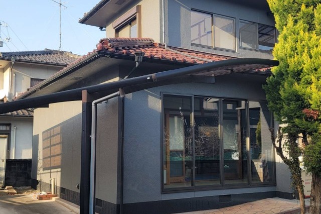 福山市　住宅塗装の施工後画像