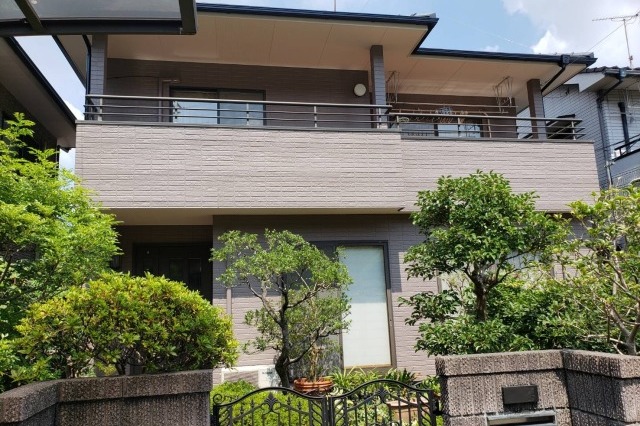 福山市　住宅塗装の施工後画像