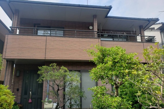 福山市　住宅塗装の施工前画像