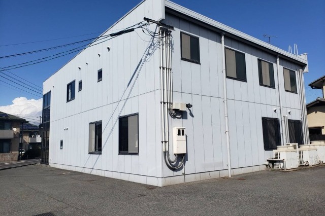 岡山県 店舗塗装工事の施工前画像