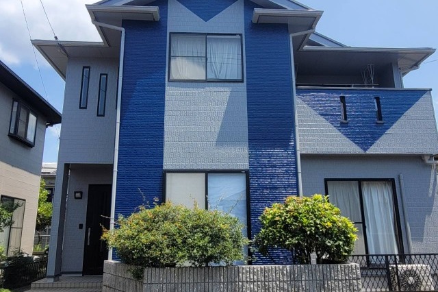 福山市　住宅塗装の施工後画像