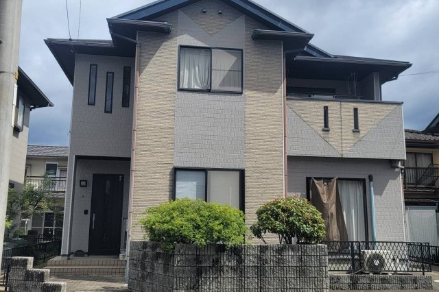 福山市　住宅塗装の施工前画像