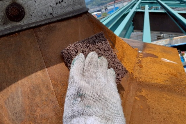 岡山県　工場兼倉庫塗装の画像02